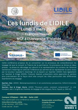 Poster LIDILE Monday