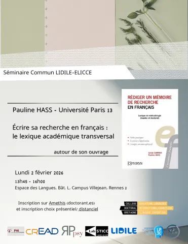 Affiche de l'événement. 