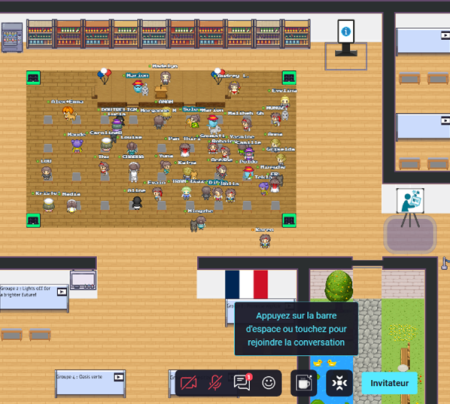 Screenshot of the Virtual World during November's Multiplier Event
